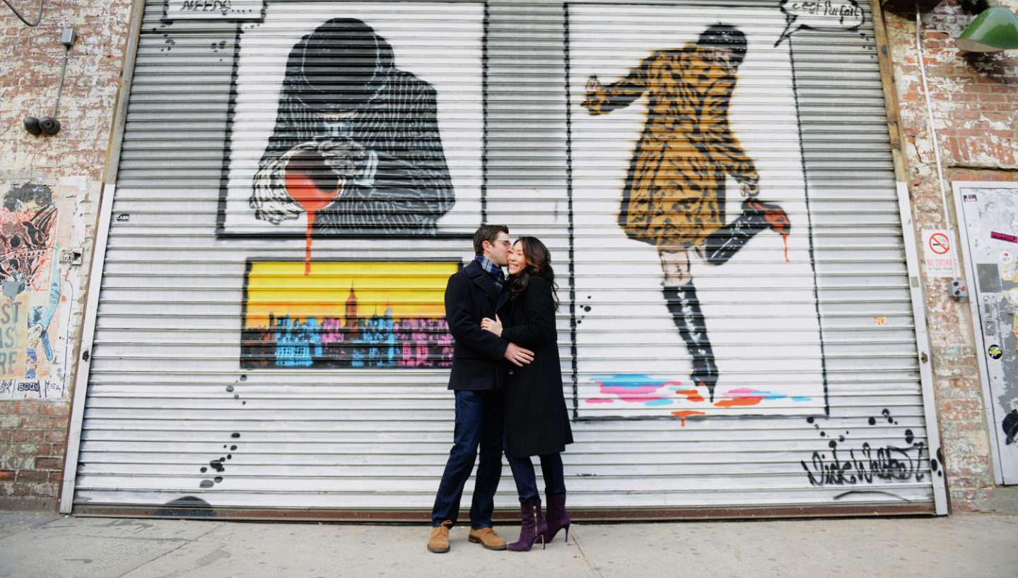 Paar Fotos aus einem Paarshooting in New York