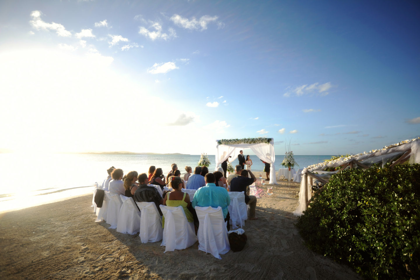 Jumby Bay Island Beach Wedding Caribbean