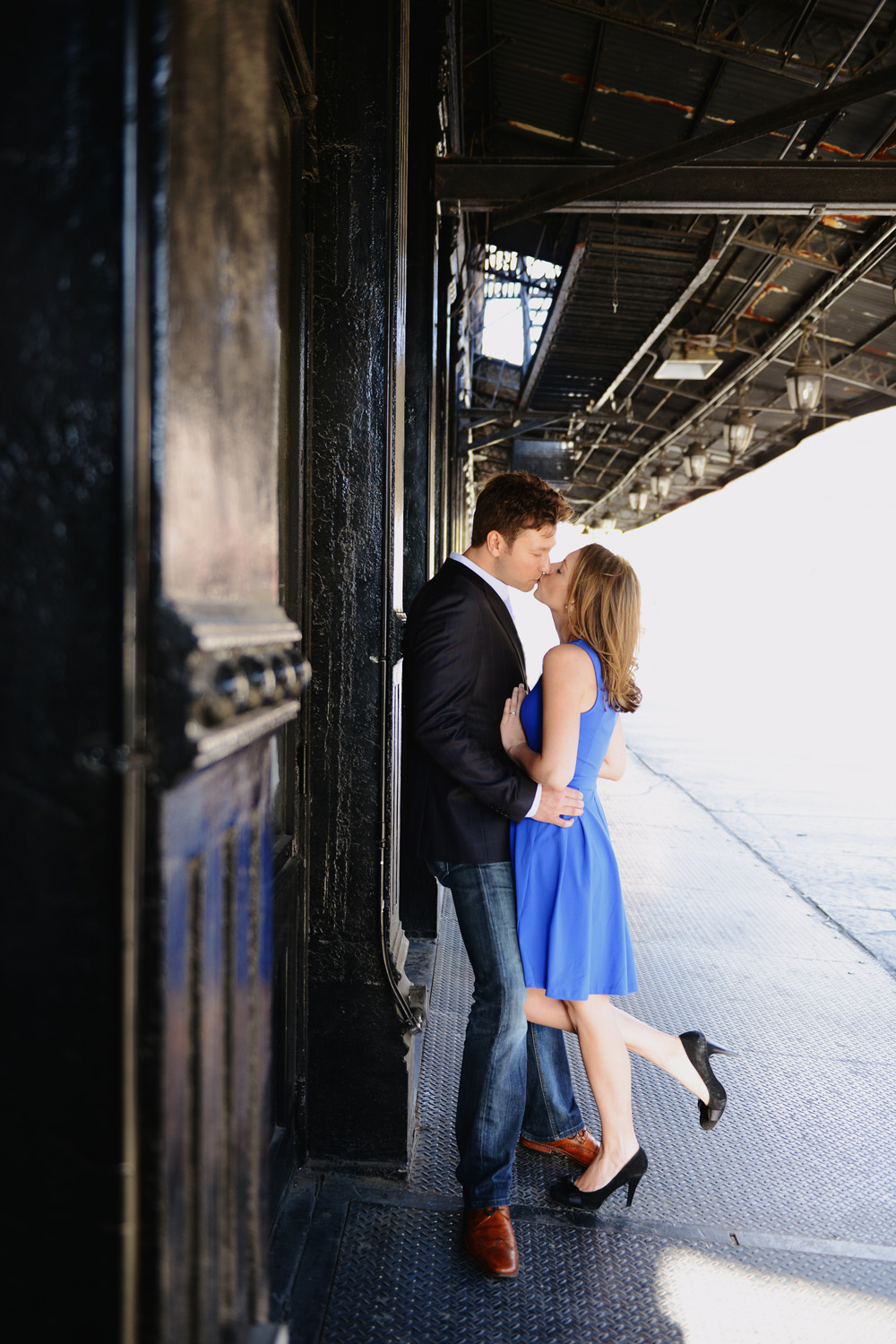 Marissa und Ryan's Paarshooting und Bilder zur Hochzeit, fotografiert in Grand Central und Meatpacking District New York von Hochzeitsfotograf Deutschland XOANDREA