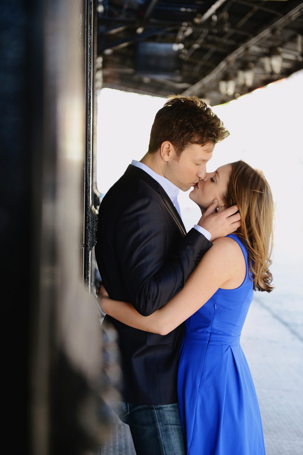 Marissa und Ryan's Paarshooting und Bilder zur Hochzeit, fotografiert in Grand Central und Meatpacking District New York von Hochzeitsfotograf Deutschland XOANDREA