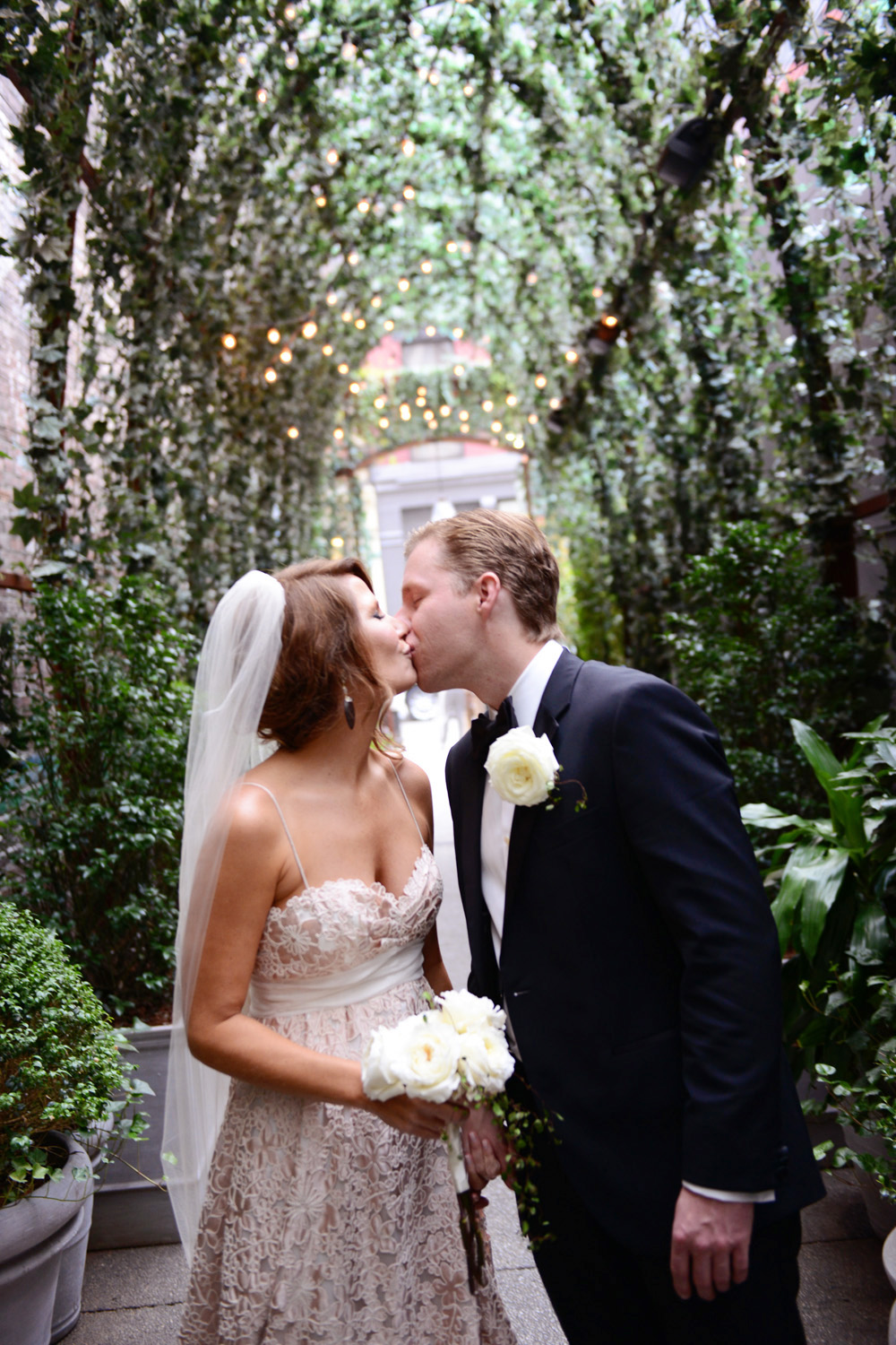 Wedding photos of Georgette & Jamie at the NoMo SoHo New York Hotel by wedding photographer XOANDREA