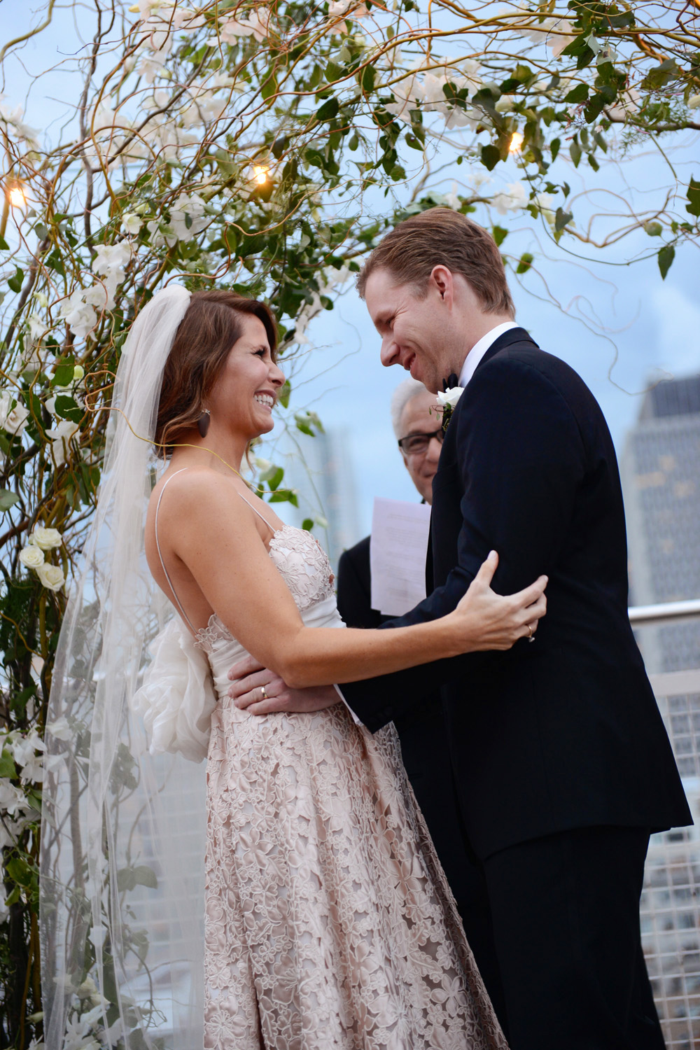 Wedding photos of Georgette & Jamie at the NoMo SoHo New York Hotel by wedding photographer XOANDREA