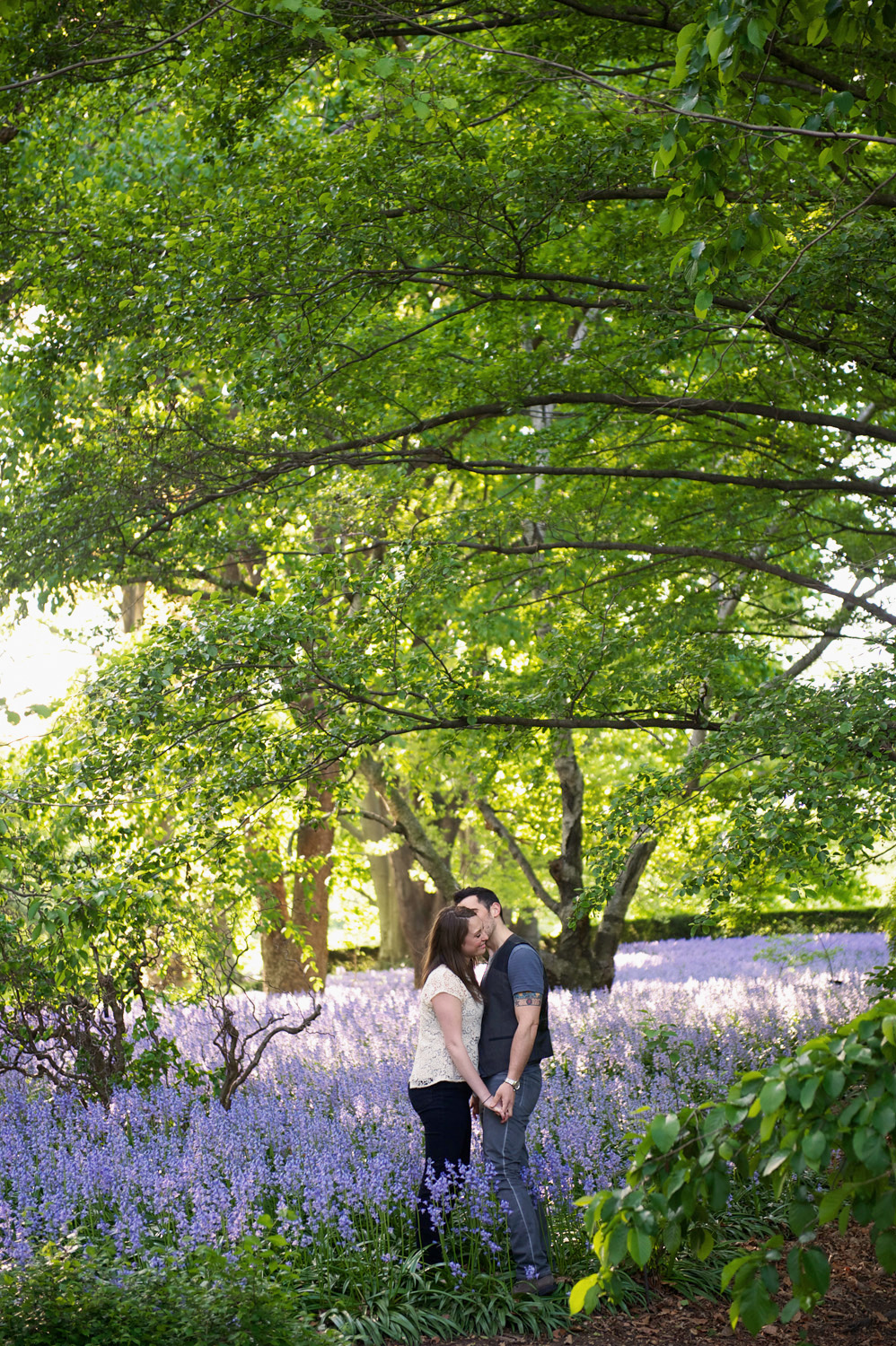 Noelle und Tom's Paar Fotos von einem Paarshooting outdoor in Brooklyn von Hochzeitsfotograf XOANDREA