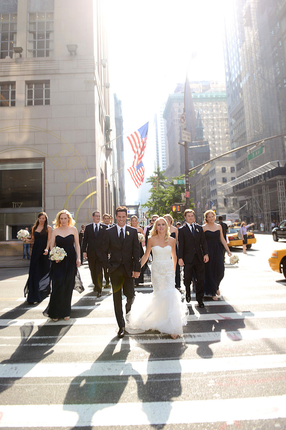 Wedding photos of Alice and Travis and their Rockefeller Center Wedding at 620 Loft and Garden New York and Lotte Palace Hotel, photographed by wedding photographer New York XOANDREA
