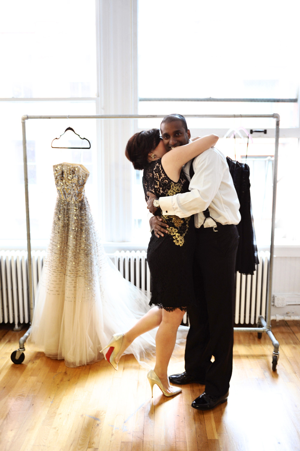 Evelyn and Ram's engagement photos taken in Soho New York just before their Soho House Wedding, photographed by wedding photographer New York XOANDREA